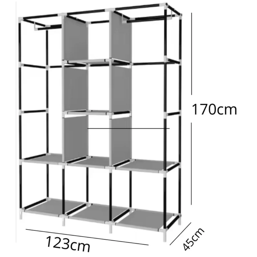 Miniatura 3 de ARMARIO PARA ROPA 3 CUERPOS